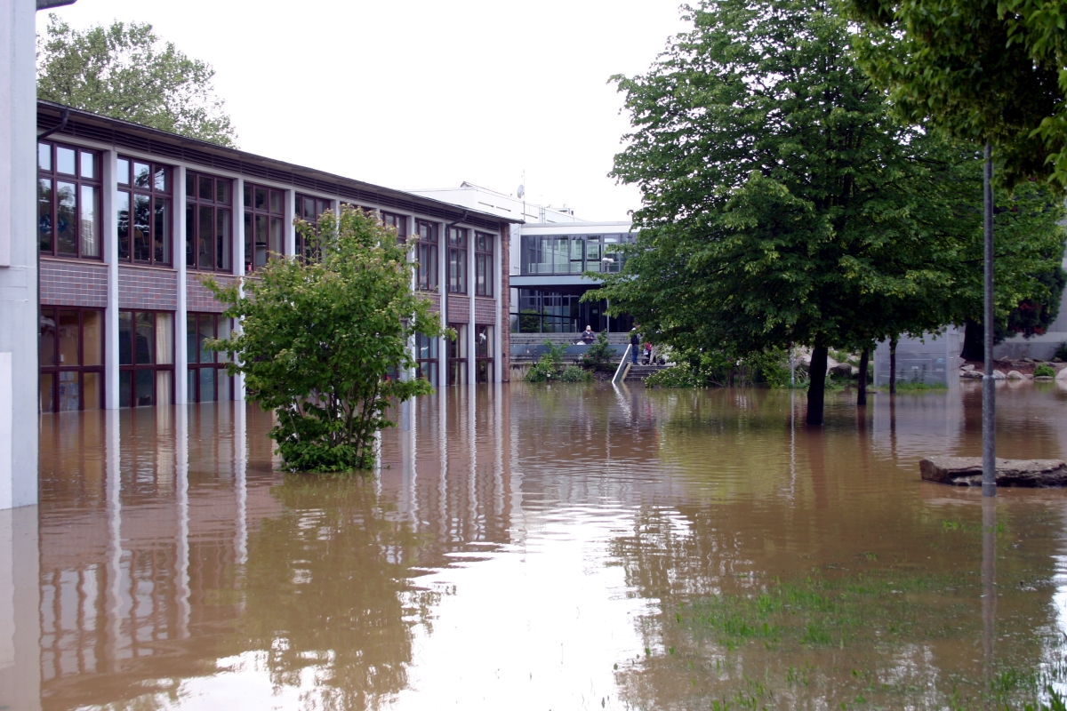 Symbolbild Hochwasser 