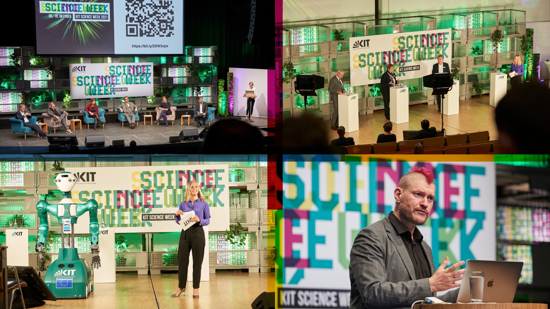 Collage der KIT Science Week